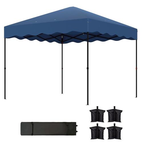 Paviljoen – LuxeParty - Stabiel &amp; waterafstotend - Blauw, Tuin en Terras, Overige Tuin en Terras, Nieuw, Ophalen of Verzenden