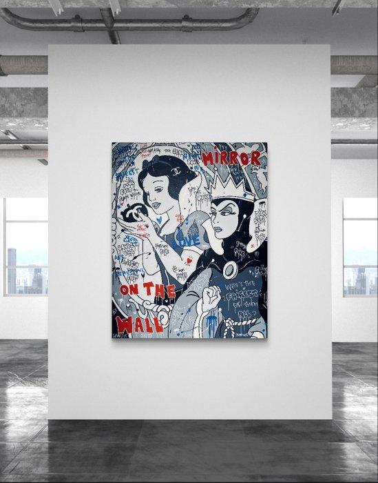 JOHANNE 8 (1974) - MIRROR ON THE WALL- XXL, Antiek en Kunst, Kunst | Schilderijen | Modern