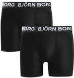 Bjorn Borg Sports Boxers 2-Pack Zwart maat XXL Heren, Kleding | Heren, Ondergoed, Verzenden, Zwart, Bjorn Borg, Boxer