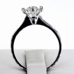 Zonder Minimumprijs - Verlovingsring - 14 karaat Witgoud -, Handtassen en Accessoires
