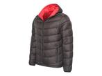 Veiling - Cappuccino Italia Hooded Puffer Jacket Zwart - L, Nieuw