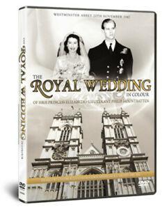 The Royal Wedding in Colour - HRH Princess Elizabeth... DVD, Cd's en Dvd's, Dvd's | Overige Dvd's, Zo goed als nieuw, Verzenden