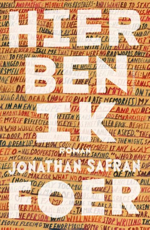 Hier ben ik 9789026335662 Jonathan Safran Foer, Boeken, Romans, Gelezen, Verzenden