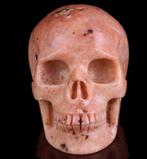 637 g 9,90 x 7,50 cm Rhodonite schedel persoonlijkheid van