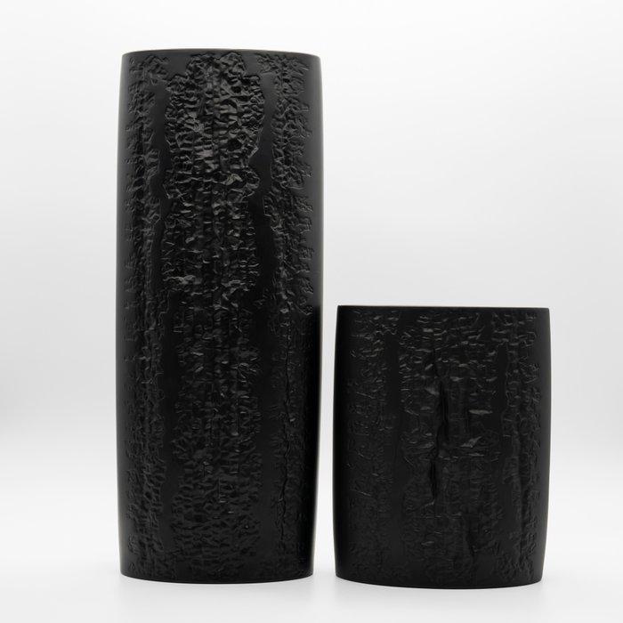 Rosenthal - Martin Freyer - Vaas (2) - Brutalist WGP, Antiek en Kunst, Antiek | Glaswerk en Kristal