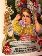 nao sei - Litografia publicitária original – Arte Nova – c.