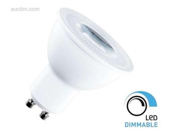 100 x 7W GU10 LED Spot Dimbaar met lens 6500K... beschikbaar voor biedingen