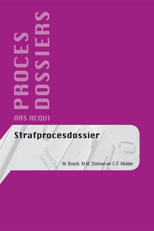 Strafprocesdossier / Procesdossiers 9789069168968, Boeken, Wetenschap, Gelezen, Verzenden