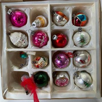 Kerstballen Vintage Kerstversiering/Kerstballen (46) - Glas, beschikbaar voor biedingen