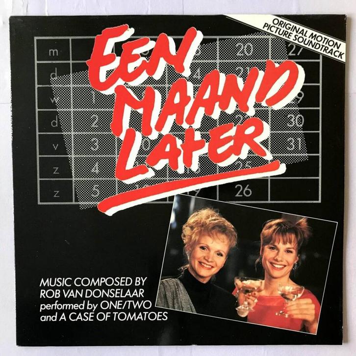 Rob van Donselaar, One/Two, A Case Of Tomatoes – Een Maand L, Cd's en Dvd's, Vinyl | Filmmuziek en Soundtracks, Ophalen of Verzenden
