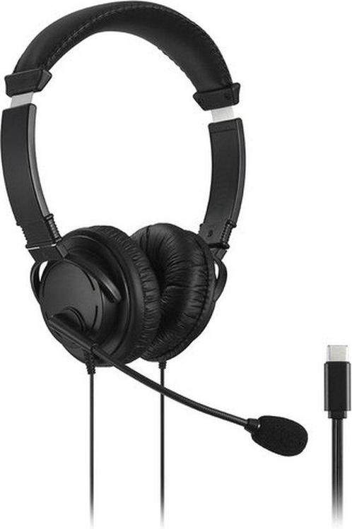 Kensington USB-C Hi-Fi Hoofdtelefoon met Noise-Cancelling..., Audio, Tv en Foto, Hoofdtelefoons, Nieuw, Verzenden