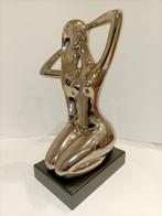 sculptuur, Modernist Figurative Sculpture of a Woman - 35 cm, Antiek en Kunst, Antiek | Glaswerk en Kristal