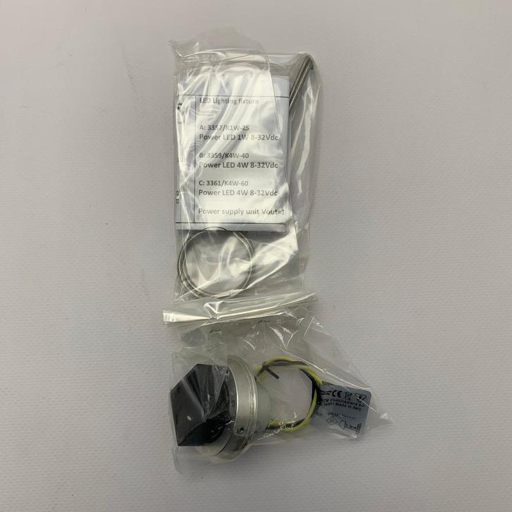 Bieden: BCM ZENO1 black 3000K 12/24VDC downlight spot, Watersport en Boten, Bootonderdelen, Ophalen of Verzenden