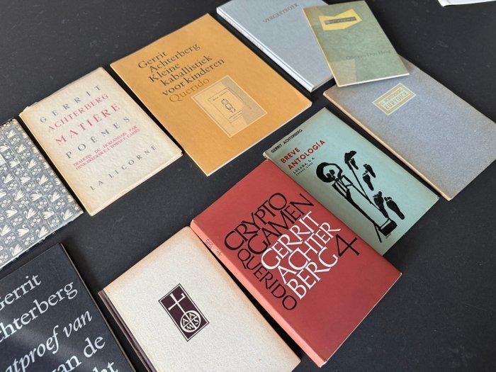 Gerrit Achterberg - Lot met 10 dichtbundels - 1941-1986, Antiek en Kunst, Antiek | Boeken en Manuscripten