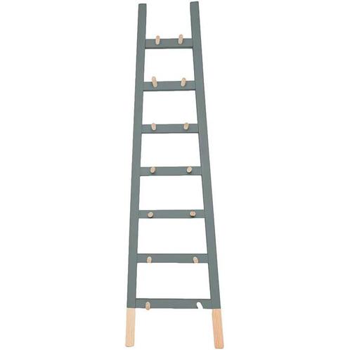 Leiter - wandrek - opbergrek - ladder model - - grijs -, Huis en Inrichting, Kasten | Wandmeubels, Verzenden