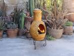 Sol-y-Yo Mexicaanse Chimenea tuinhaard met zon 46 x 106, Tuin en Terras, Verzenden, Nieuw