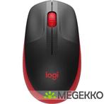 Logitech M190 Zwart/Rood Draadloze Muis, Verzenden, Nieuw