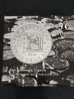 Italië. 5 Euro 2014 San Fruttuoso - Liguria Proof (Zonder