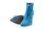Cristian Daniel Enkellaarzen in maat 41 Blauw | 5% extra, Zo goed als nieuw, Verzenden, Blauw, Cristian Daniel