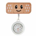 Fako® - Verpleegstershorloge - Roller Pleister - Emoji Smile, Handtassen en Accessoires, Nieuw, Verzenden