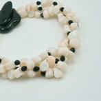 Corail - Onyx - Bracelet - CORAIL ROSÉ/BLANC, Antiek en Kunst