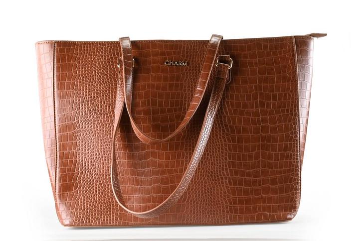 Charm London Schoudertassen in maat standaard Cognac | 5%, Handtassen en Accessoires, Tassen | Damestassen, Zo goed als nieuw