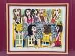 James Rizzi (1950-2011) - Tea Party · 3D Silkscreen, Antiek en Kunst