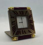 Bureauklok - Cartier - Staal - 1980-1990 - Cartier