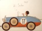 Alek Sander (XX-XXI) - Madame Cohiba im Bugatti Oldtimer mit, Antiek en Kunst