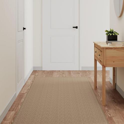 vidaXL Tapijtloper 80x300 cm sisal-look zandkleurig, Maison & Meubles, Ameublement | Tapis & Moquettes, Envoi