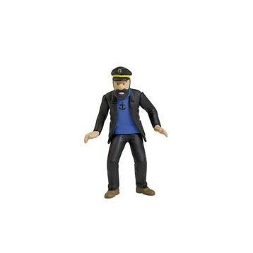 Kuifje PVC Beeldje Kapitein Haddock Rally 9 cm, Ophalen of Verzenden