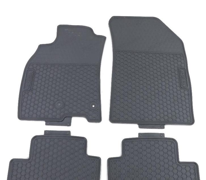 Tapis En Caoutchouc Pour Renault Megane Kz Bz 08- 4 Unités, Auto diversen, Automatten, Verzenden