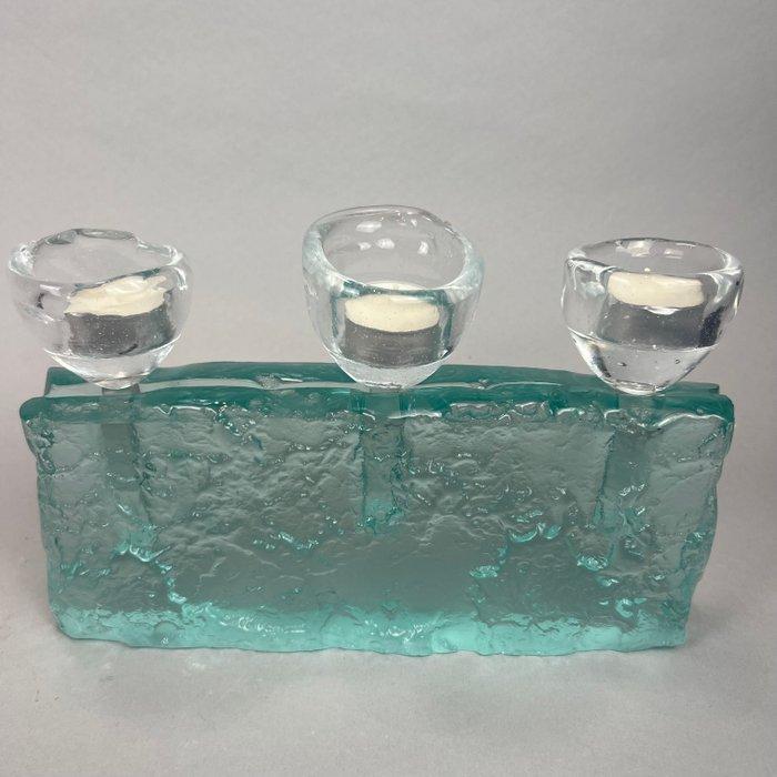 Andrzej Rafalski - Kandelaar - Glas - Glazen kandelaar, Antiek en Kunst, Antiek | Glaswerk en Kristal