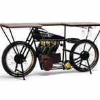 Bar - Metaal, hard hout - Motor Wijnbar Tafel, Antiek en Kunst
