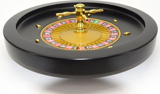 2dekans | Roulette bak 36 cm.zwart hout MDF/metaal, Doe-het-zelf en Bouw, Hout en Planken, Ophalen of Verzenden