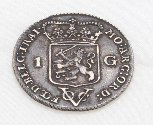 Indes orientales néerlandaises. VOC. 1 Gulden 1790, Postzegels en Munten, Munten | Nederland