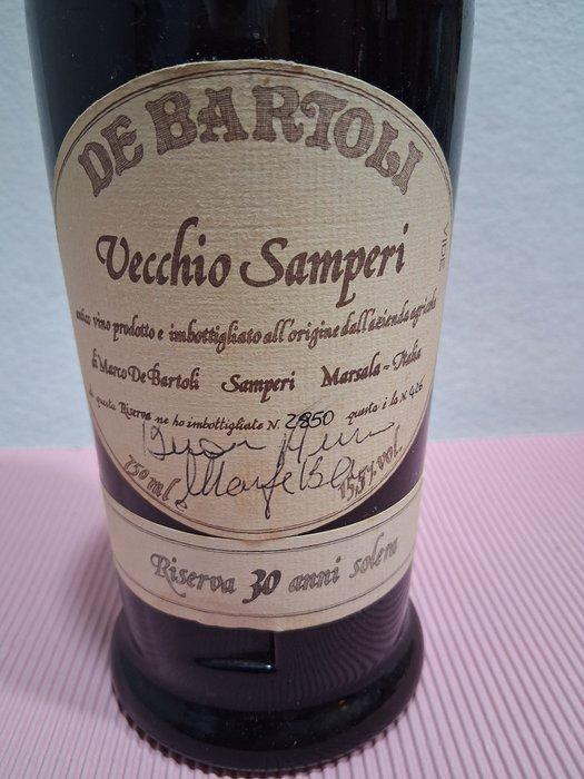 De Bartoli Vecchio Samperi - Marsala Solera - 1 Fles (0,75, Verzamelen, Wijnen