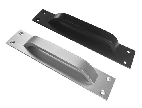 Stevige metalen handgreep (4 x 20 cm, zwart), Doe-het-zelf en Bouw, Gereedschap | Overige machines, Nieuw, Verzenden