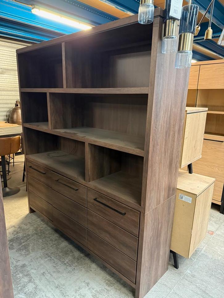 Sheffield buffetkast, kleur dark almond, Maison & Meubles, Armoires | Armoires murales