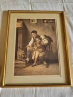 Wanddecoratie (3) - 3 estampes anciennes – Imp. Lemercier &