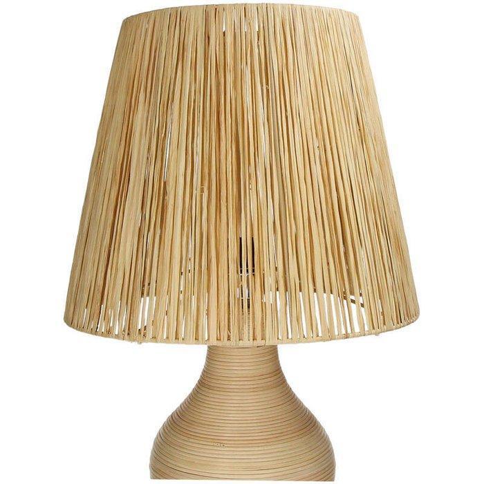 Lamp - Rattan, Bamboe, Antiek en Kunst, Kunst | Designobjecten