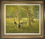 Louis De Saeger (1908 - 1999) - Geiten in landschap