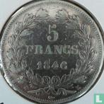 Frankrijk 5 francs 1846 (K), Verzenden, Losse munt
