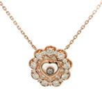 Chopard - Collier - Happy Diamonds - 18 carats Or rose, Handtassen en Accessoires, Kettingen, Nieuw