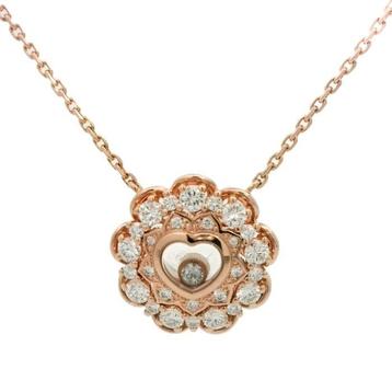 Chopard - Collier - Happy Diamonds - 18 carats Or rose