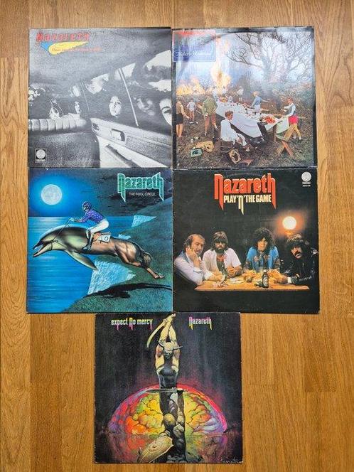 Nazareth - 5 x albums - Différents titres - Albums LP, Cd's en Dvd's, Vinyl Singles