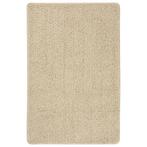 vidaXL Vloerkleed shaggy anti-slip 200x290 cm crèmekleurig, Verzenden, Nieuw