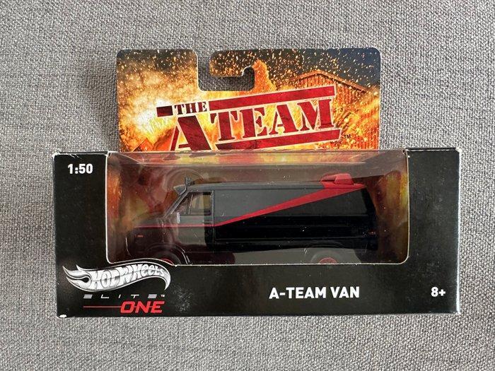 Hot Wheels 1:50 - Modelauto (4) - A-TEAM VAN; BACK TO THE, Hobby en Vrije tijd, Modelauto's | 1:5 tot 1:12