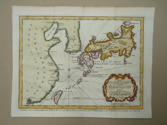 Azië - Japan / China / Korea; J. van Schley / N. Bellin -, Livres, Atlas & Cartes géographiques