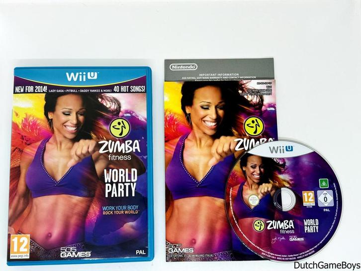 Nintendo Wii U - Zumba Fitness - World Party - UXP - English, Games en Spelcomputers, Games | Nintendo Wii U, Gebruikt, Verzenden